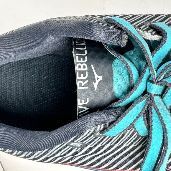 Mizuno Wave Rebellion 411334 53SC Womens Shoes Blue Athletic Sneakers Size 9 - Picture 15 of 16